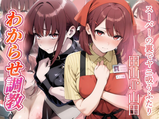 【エロ漫画】スーパーの裏でヤニ吸うふたり  わからせ調教