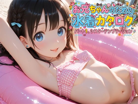 【エロ漫画】お兄ちゃんのための水着カタログ  パート1  シスターテンプテーション