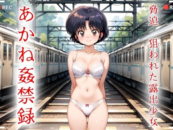 【エロ漫画】脅迫  狙われた露出少女  あかね姦禁録01